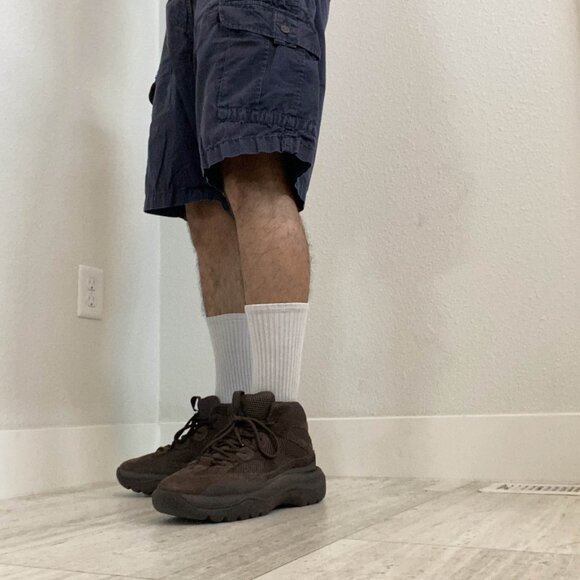 Navy Blue Adam Levine Cargo Shorts | Size 38 | Quick Shipping - Picture 2 of 3